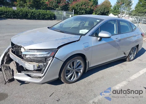 2018 Honda Clarity Plug-In Hybrid Touring z USA, uszkodzony, nr VIN JHMZC5F30JC018588